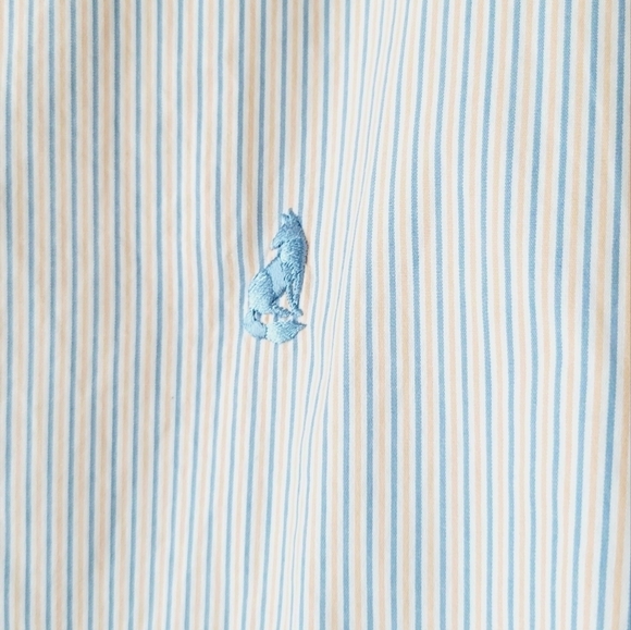 PINK casual men's stripped button down shirt‎ size XL - Picture 3 of 8